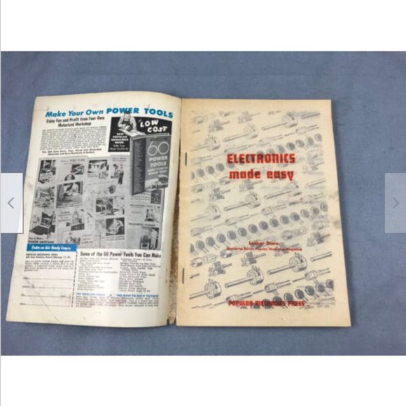 Vtg Electronics Made Easy Popular Mechanics Magazine 1956 Lothar Stern 192 Pages - Picture 6 of 6